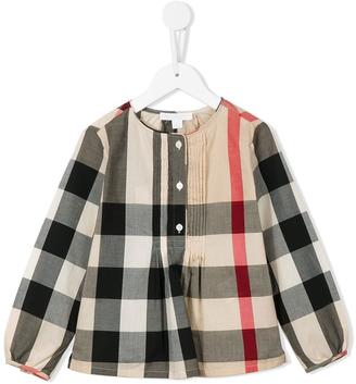 Burberry Kids New Classic Check blouse
