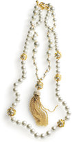Thumbnail for your product : Lulu Frost Simulated Pearl Long Tassel Necklace