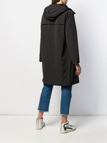 Thumbnail for your product : Aspesi Padded Hooded Midi Coat