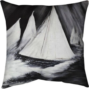 Begin Edition International Inc. Grayscale boats in a storm - 26\