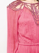 Thumbnail for your product : Alberta Ferretti Cutout Gathered Dress