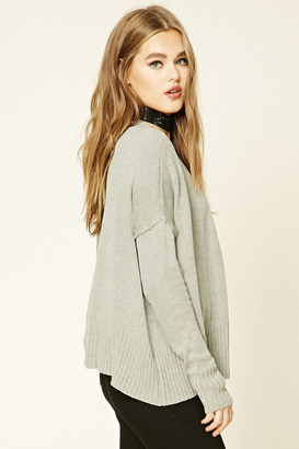 Forever 21 FOREVER 21+ Buttoned-Down Front Cardigan
