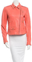 Thumbnail for your product : Theory Biker Leather Jacket