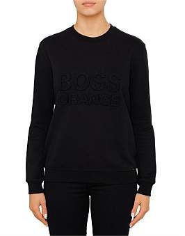 BOSS ORANGE Talogo Logo Sweatshirt
