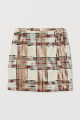H&M Short wool-blend skirt