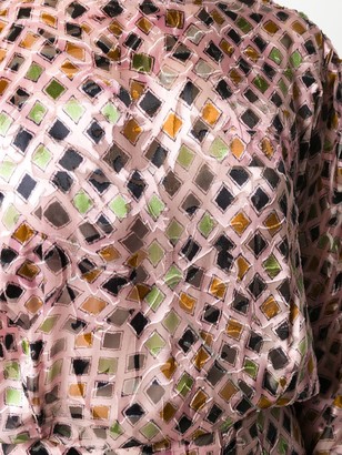 Preen by Thornton Bregazzi Brooke geometric-print dress