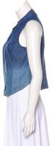 Thumbnail for your product : Theyskens' Theory Sleeveless Denim Top