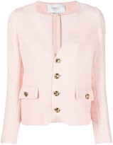 Button Up Tweed Jacket | Shop The Largest Collection | ShopStyle
