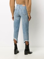 Thumbnail for your product : 7 For All Mankind High-Waisted Cropped Jeans