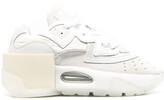 Thumbnail for your product : MM6 MAISON MARGIELA Block Heel Leather Sneakers