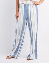 Thumbnail for your product : Charlotte Russe Striped Palazzo Pants