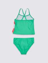 Thumbnail for your product : Marks and Spencer Tankini Set with Sun Safe UPF50+ (3-16 Years)