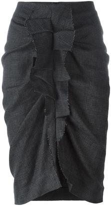 Etoile Isabel Marant Jorja skirt - women - Linen/Flax - 38