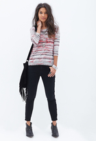 Thumbnail for your product : Forever 21 Tribal Print Dolman Top