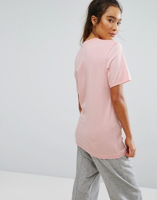 adidas Pink Trefoil Boyfriend T-Shirt