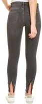 Thumbnail for your product : AllSaints Grace Cropped Zip Washed Black Skinny Jean