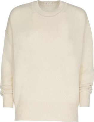 Grey - Save 11% Womens Jumpers and knitwear Jil Sander Jumpers and knitwear Jil Sander Wool Sweaters in Grey 