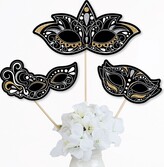 Thumbnail for your product : Big Dot Of Happiness Masquerade - Venetian Mask Party Centerpiece Sticks - Table Toppers - Set of 15