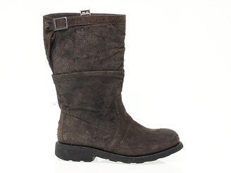 Bikkembergs Womens Brown Leather Boots - ShopStyle