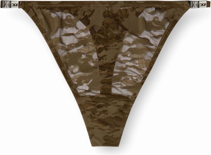 Diesel X Fenty By Rihanna C-Camo-Lace-String-Thong