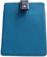 Thumbnail for your product : Visconti & DU REAU Blue Leather Clutch bag
