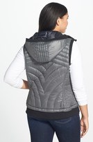 Thumbnail for your product : Bernardo Hooded Packable Goose Down Vest (Plus Size)