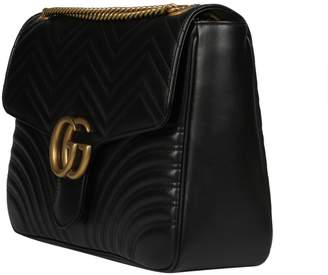 Gucci Gg Marmont Large Shoulder Bag