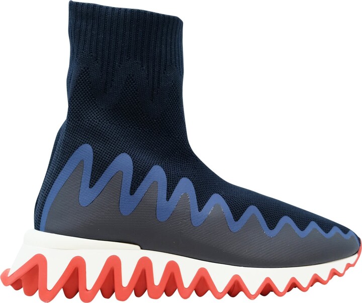 Christian Louboutin Women's Blue Sneakers & Athletic Shoes