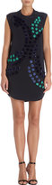 Thumbnail for your product : 3.1 Phillip Lim Multicolored Fuzz Ball Front Sleeveless Dress