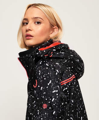 Superdry Print Arctic Hooded Pop Zip SD-Windcheater Jacket
