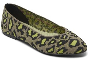 skechers leopard flats