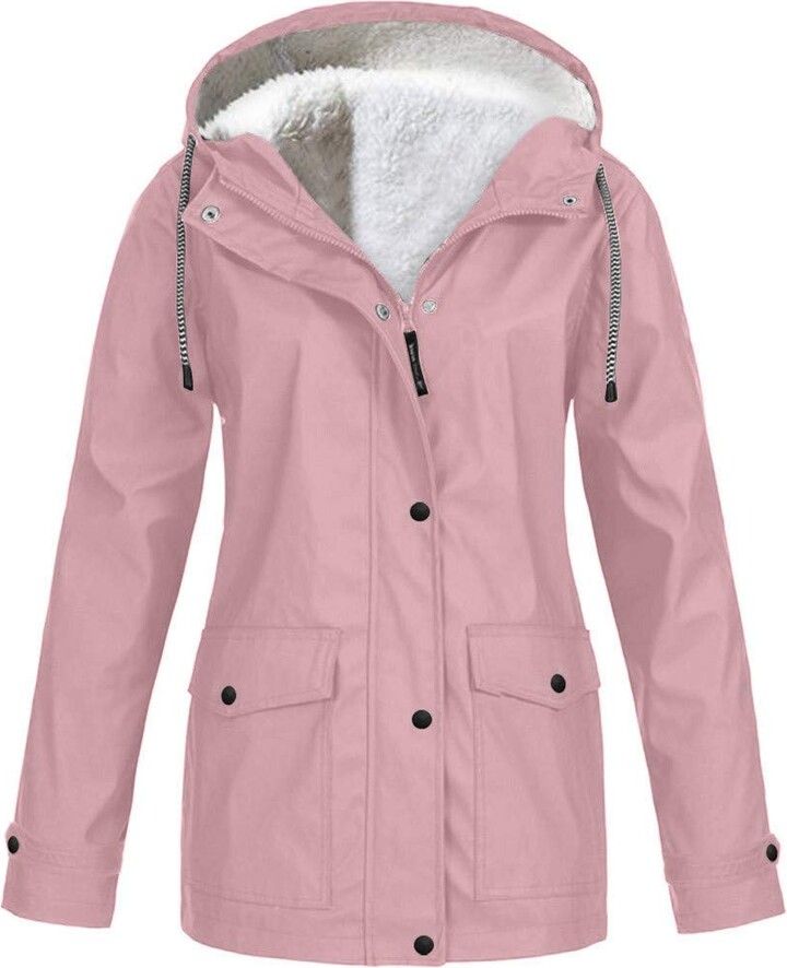 pink rain mac womens