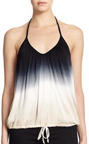 Thumbnail for your product : Young Fabulous & Broke Jared Dip Dyed Halted Top