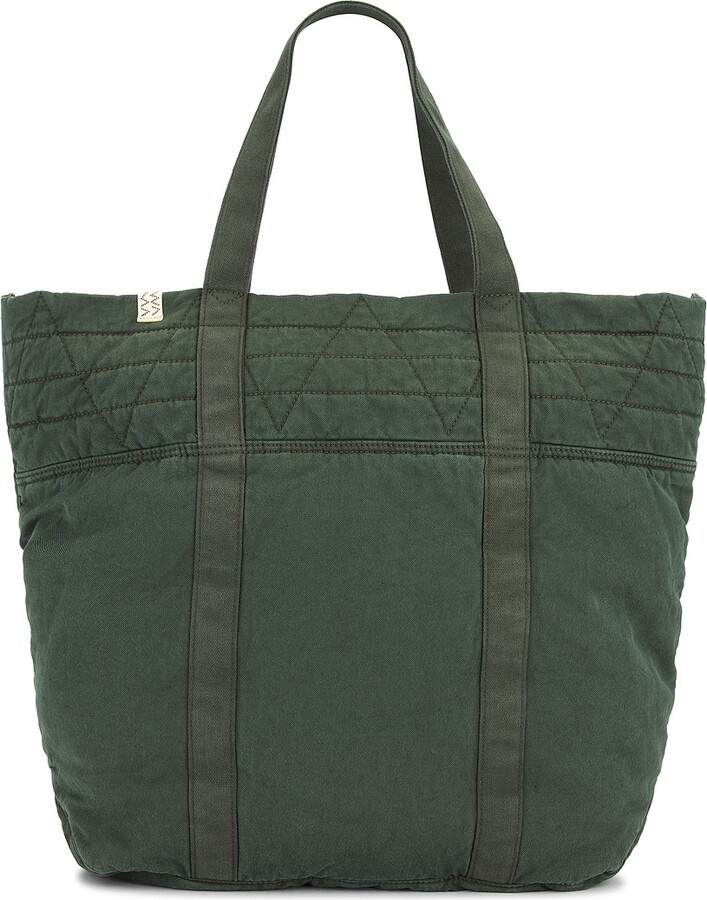 Visvim Nap Tote L in Green