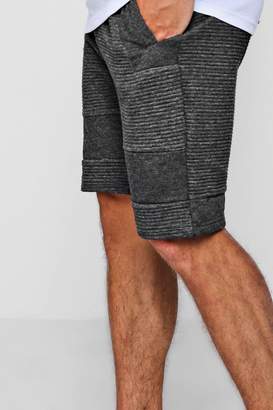 boohoo Panel Detail Jersey Shorts
