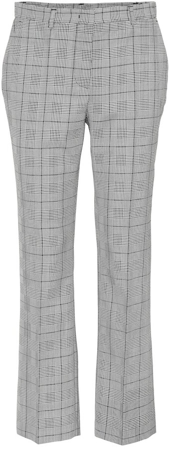 light grey plaid pants