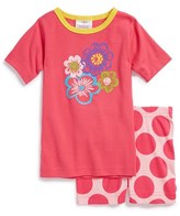 Thumbnail for your product : Hanna Andersson Two Piece Fitted Pajamas (Toddler Girls)