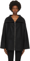 Thumbnail for your product : Totême Black Wool Menfi Jacket