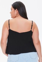 Thumbnail for your product : Forever 21 Plus Size Button-Front Cami