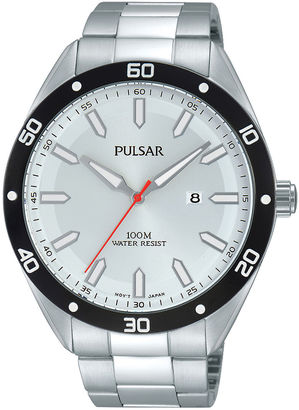 Pulsar Mens Stainless Steel Watch PH9093X