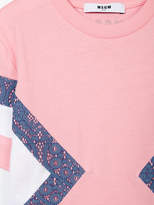 Thumbnail for your product : MSGM Kids lace panelled T-shirt
