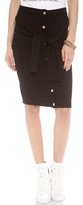 Thumbnail for your product : Opening Ceremony DKNY x Skirt with Front Tie