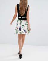 Thumbnail for your product : Vero Moda Floral Printed Skater Skirt