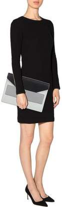 Narciso Rodriguez Tricolor Leather Clutch