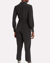 Thumbnail for your product : Intermix Harrison Crepe Silk Jumpsuit