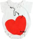 Bodysuits-burberry heart printed cotton jersey bodysuit