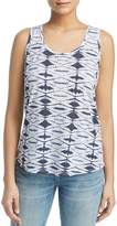 Thumbnail for your product : Andrew Marc Tie-Dye Cutout Tank