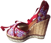 Thumbnail for your product : D&G 1024 D&G Red Mules & Clogs