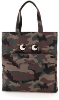 Thumbnail for your product : Anya Hindmarch Eyes Camouflage Printed Tote Bag