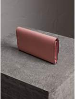 Thumbnail for your product : Burberry Grainy Leather Slim Continental Wallet
